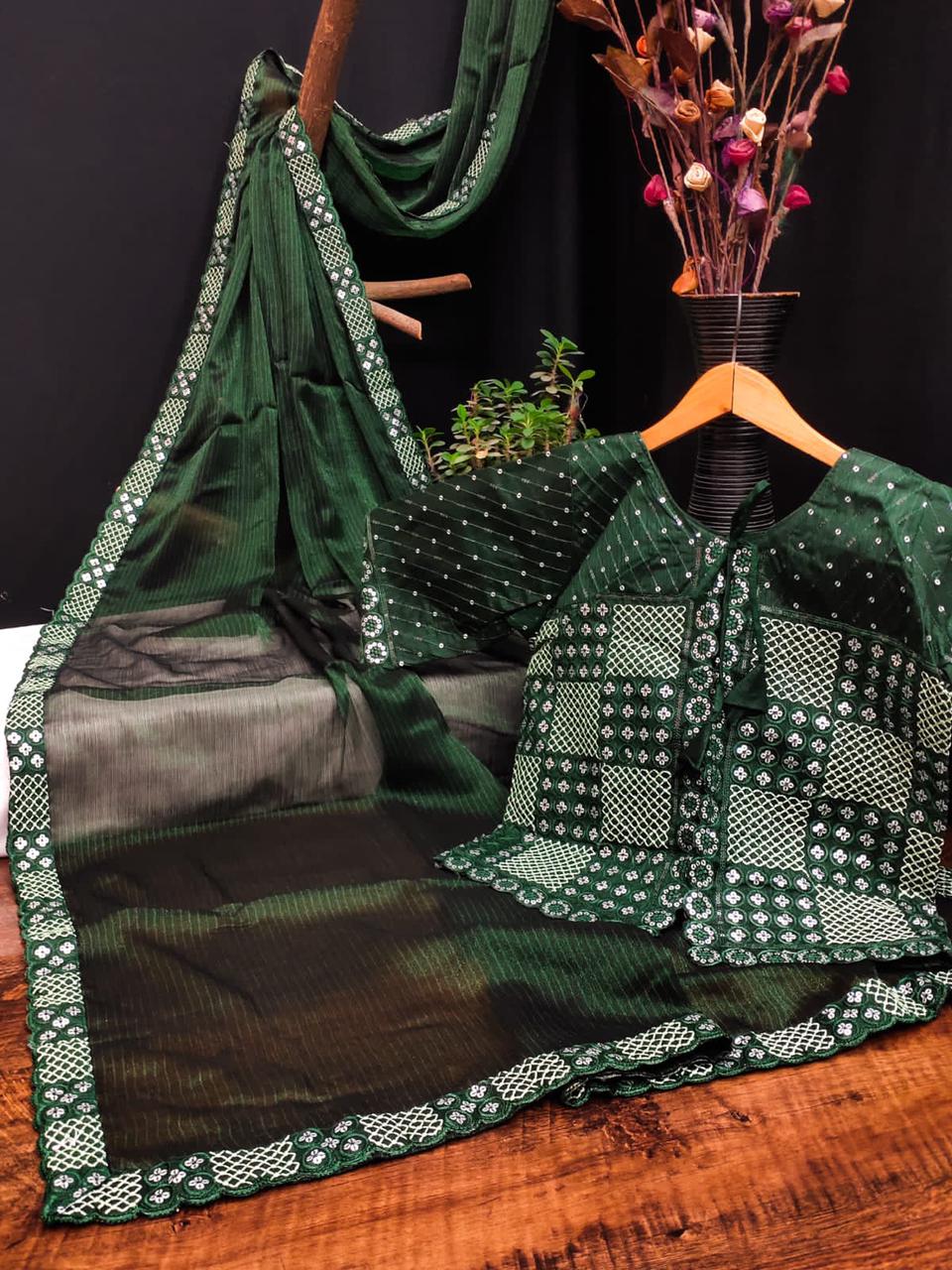 JK Traditional Wear Designer Blouse Party Wear Sarees Wholesale Price In Surat